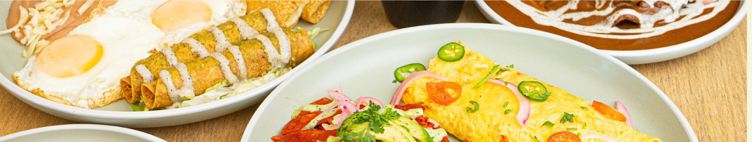 Chilango y omelette